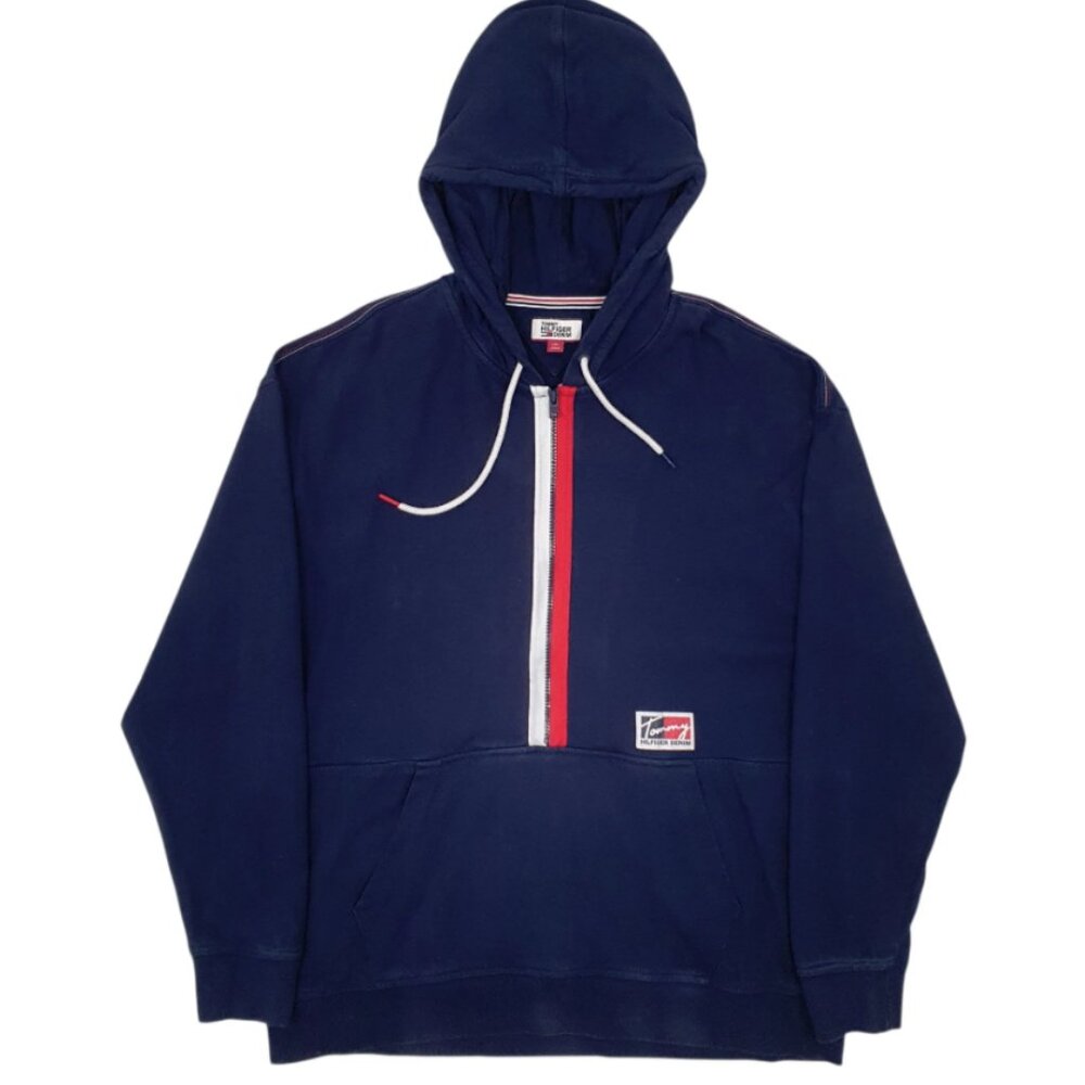Tommy Hilfiger Men’s Pullover Hoodie – Size 3XL – Navy Blue